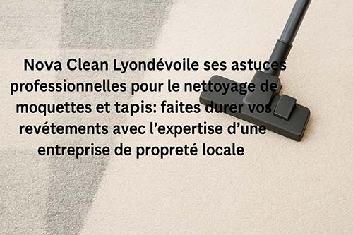 astuces professionnelles pour le nettoyage de moquettes et tapis